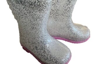 Mothercare girls sparkly wellington boots Size 8 New with tags