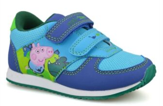 Peppa Pig New Girls Kids Casual Boys Strap Trainers Shoes Toddler Infants Size 4