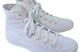 Converse Chuck Taylor All Star High Top Canvas Trainers White Women’s Size UK 6