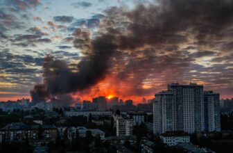 Missile attacks on Ukraine demonstrate Putin’s ‘weakness’, Cooper says