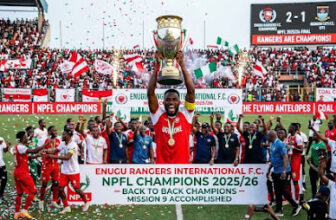 Enugu Rangers Beat Ikorodu City To Win 9th Nigeria Premier Football League (NPFL) Title