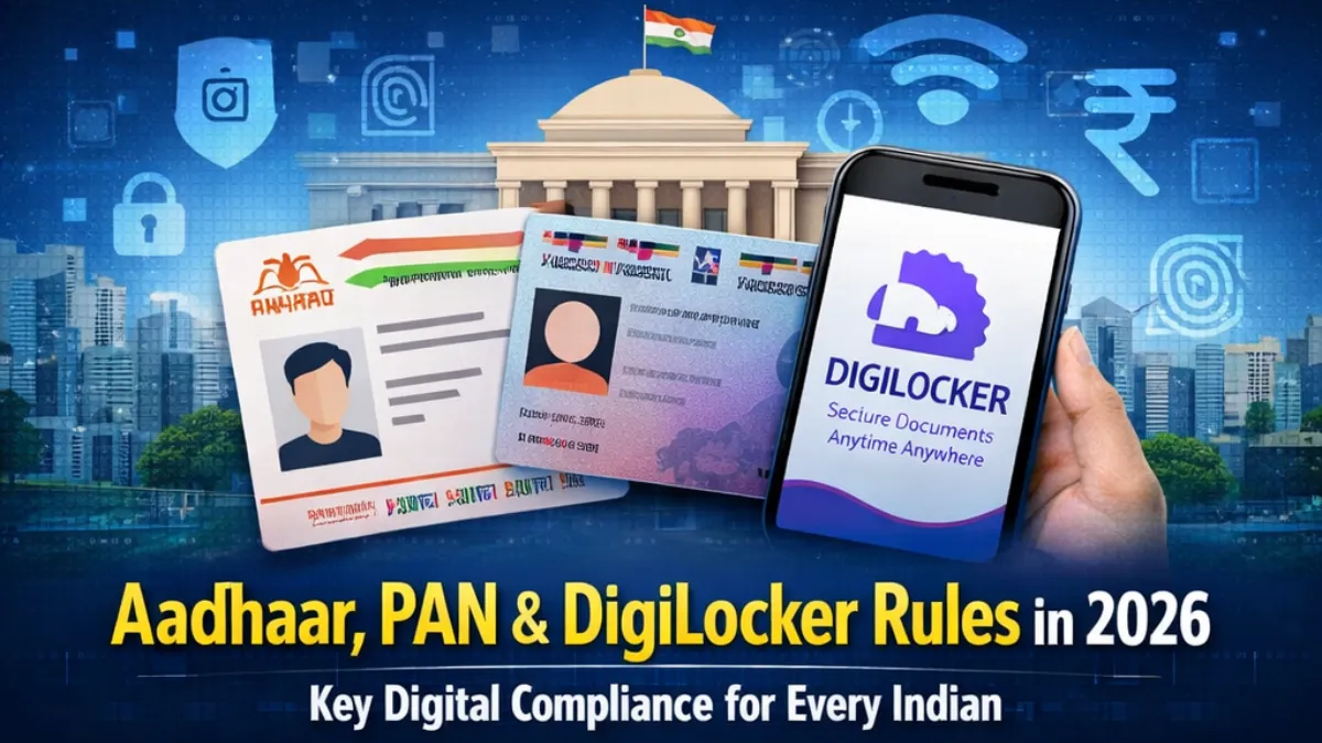 Aadhaar Card, Pan Card, Technology News: 5 Essential Digital Rules Every Indian Should Know in 2026