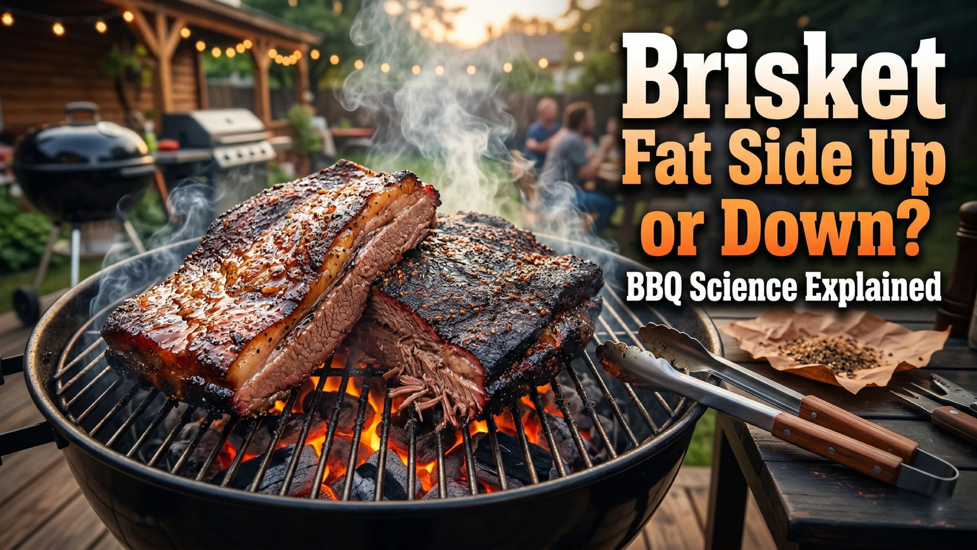 Brisket Fat Side Up or Down? BBQ Science Explained