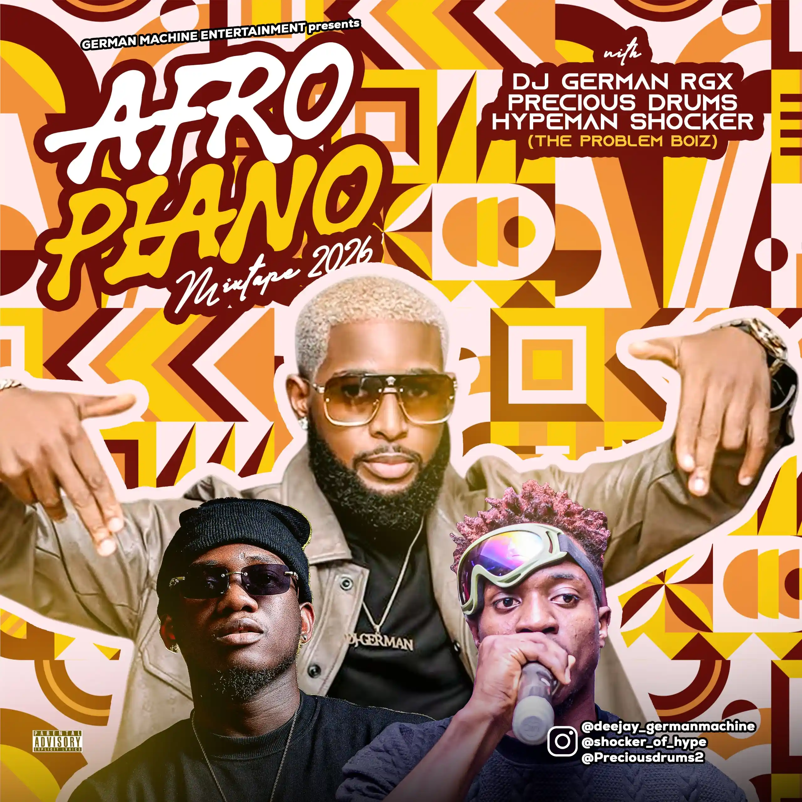 DJ German RGX – AFROPIANO 2026 (Mix) Mp3 Download