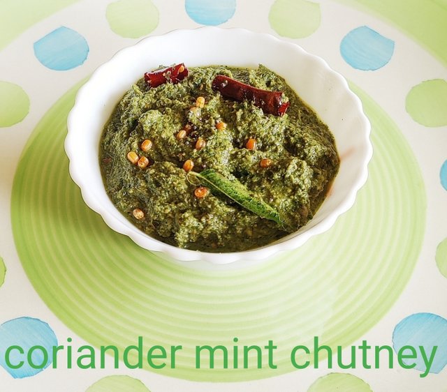 Coriander mint chutney recipe – How to make coriander mint chutney for idli/dosas – chutney recipes – CHARUS CUISINE
