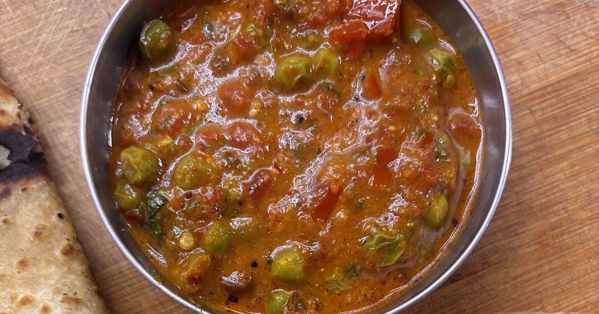 Peas Tomato Gravy | Smitha Shrisha’s Carpe Diem Spicy Eats
