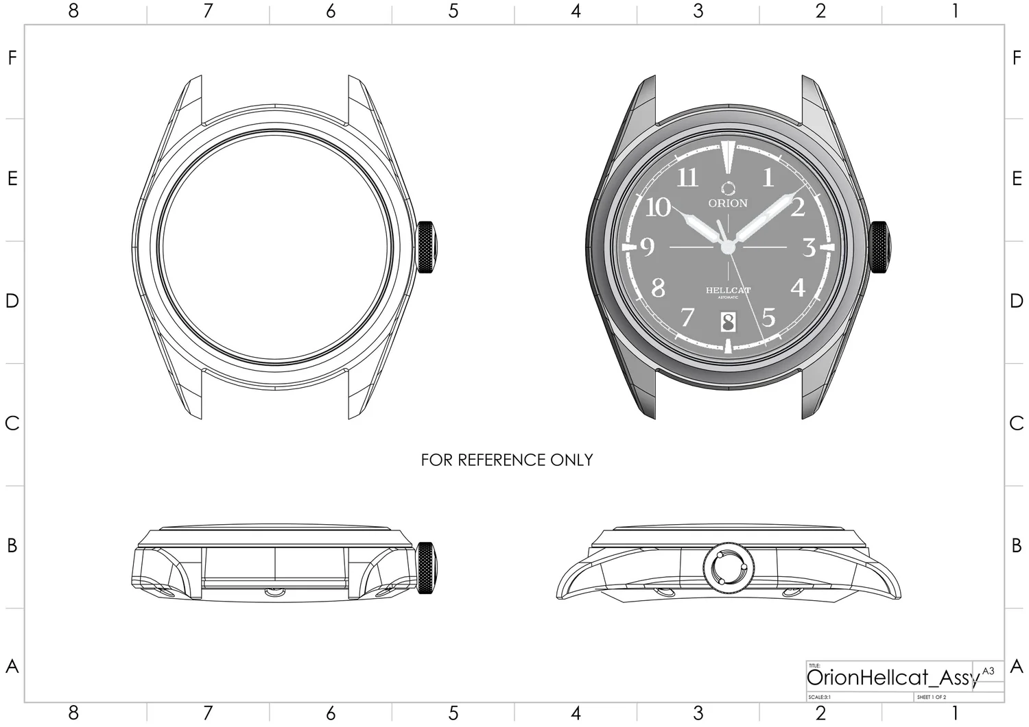 DESIGNING THE HELLCAT — Orion Watches