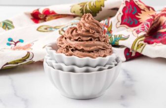 Easy Stabilized Chocolate Whipped Cream