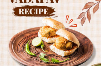 Mumbai Style Vada Pav Recipe