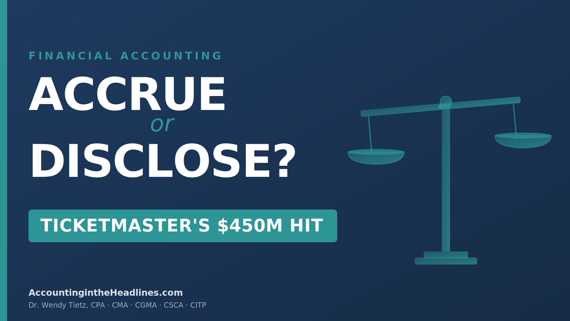 | How will Live Nation account for the contingent liability from the Ticketmaster antitrust jury verdict?Accounting in the Headlines
