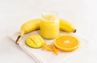 Mango, Orange and Banana Compote for Baby