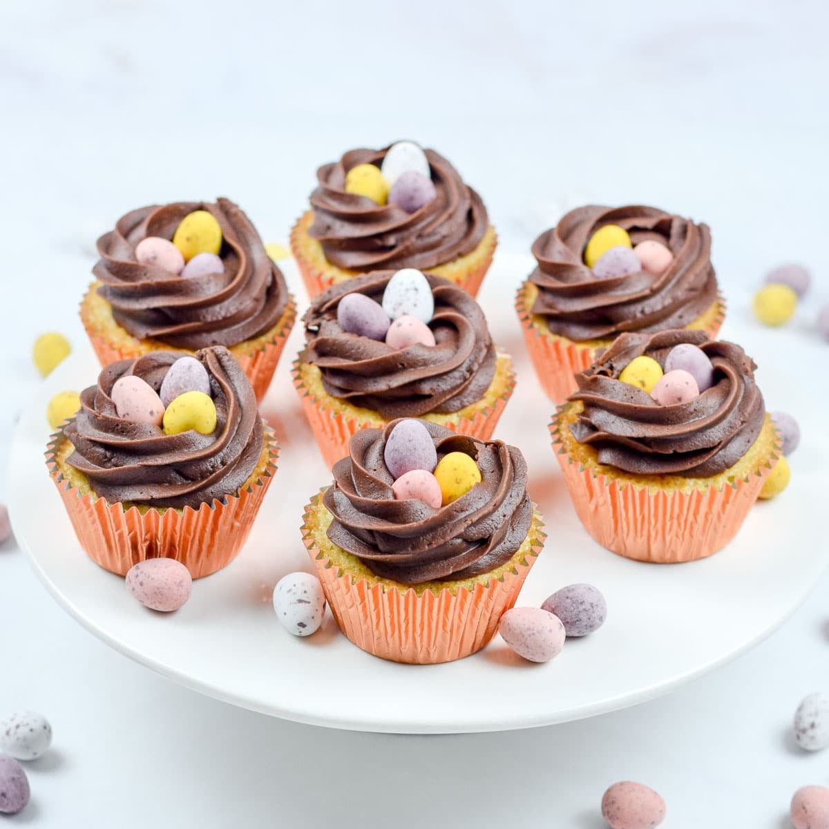 Easter Mini Egg Cupcakes – Sweet Mouth Joy