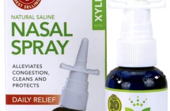 Xlear Sinus Care Saline Nasal Spray with Xylitol, 45ml (1.5oz)