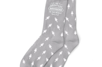 Boyfriend Gift Socks Birthday Present Idea for Boyfriend Him Men Sock Keepsake