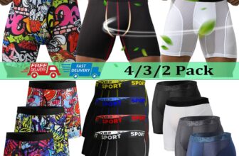 Mens Comfort Underwear Boxer Shorts 3/4 PACK Breathable Underpants Men Briefs UK