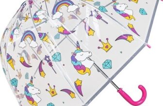Kids Dome Umbrella Unicorn Umbrella Childrens Umbrella