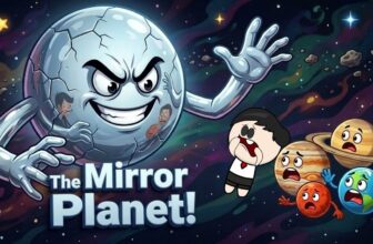 The Mirror Planet! | #aumsum #kids #science