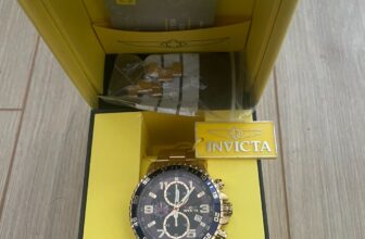 Invicta Specialty 14878 Men’s Quartz Watch – 45 mm Gold / Black