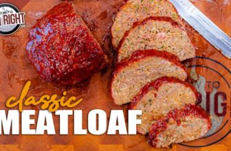 Smoked Meatloaf with Beef & Pork