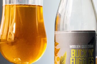 Review: Wooden Gate Cider Buck ’N’ Fuggles Hops & Buckwheat Honey Cider – BeerCrank.ca