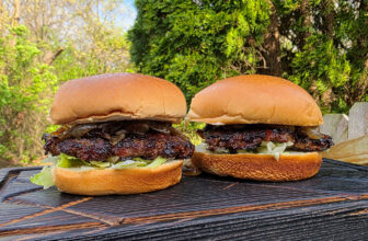 Bacon Cheddar Ranch Smash Burgers