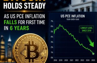 Bitcoin Holds Steady as US PCE Inflation Falls for First Time in 6 Years