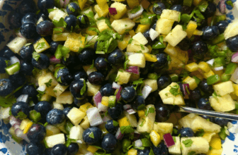 Blueberry Pineapple Fruit Salsa Recipe