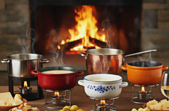 Cheese fondue pot ceramic or cast iron?