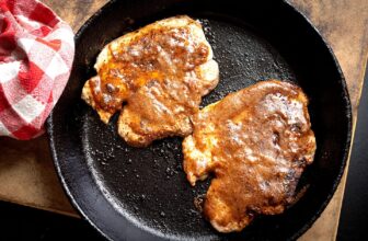 Chipotle raspberry-glazed pork chops | Homesick Texan