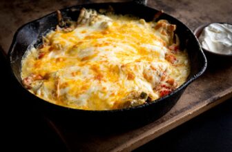 Green chile crawfish enchiladas | Homesick Texan