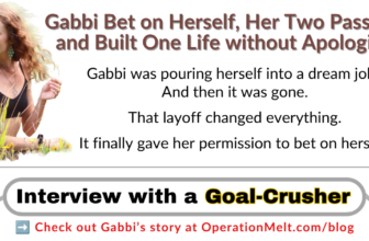 Gabbi Bet on Herself, Her Two Passions and Built One Life without Apologies.