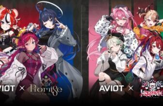 AVIOT Reveals hololive English -Promise- & -Justice- True Wireless Collaboration Earbuds! Pre-Orders Begin June 30