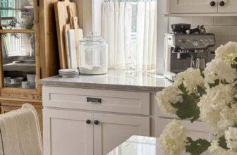 New Café Curtains in Our Kitchen: The Simple Update That Added Charm and Softened the Space