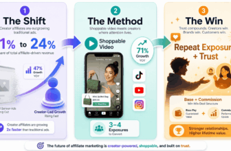 Creator Affiliate Revenue Jumped 47% and Now Owns a Quarter of the Channel