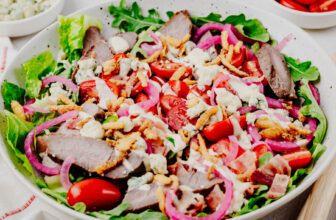 Loaded Steakhouse Salad (Restaurant Quality)