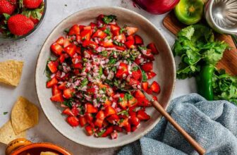 Strawberry Salsa – Plant-Based on a Budget