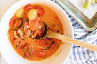 Burst Cherry Tomato Sauce – Lana’s Cooking