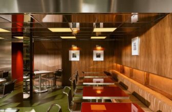 Leve Office Bar Brings 1960s Office Design to Life as a Cocktail Bar in Turin