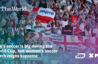 Men’s soccer is big during the World Cup, but women’s soccer merch reigns supreme