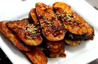 Pan-Fried Eggplant (Gaji-gui) recipe by Maangchi