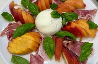 Peaches and Cream (Summer Burrata)