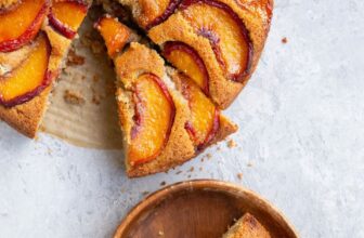 Fresh Peach Cake – The Roasted Root