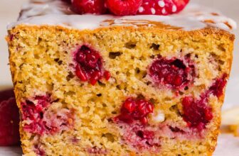 Raspberry Lemon Yogurt Bread – Eat Yourself Skinny