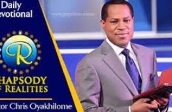 RHAPSODY OF REALITIES FOR THURSDAY 30TH JULY 2020 – KEEP INFLUENCING YOUR WORLD WITH THE GOSPEL