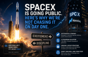 SpaceX Is Going Public. Here’s Why We’re Not Chasing It on Day One