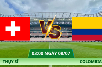 Nhận định Thụy Sĩ – Colombia Vào Lúc 03:00 Ngày 08/07