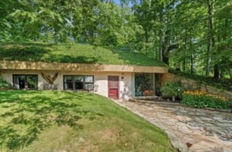 Earth-Sheltered Ohio Home Has a Roof You Have to Mow