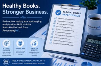 Are Your Books Healthy? • Free Bookkeeping Health Check
