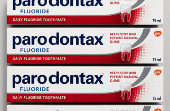 Parodontax Fluoride Toothpaste 75ml, Pack of 4 Uk Verified Supplier