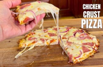 High Protein Chicken Crust Pizza | No Flour, Low Carb & Gluten Free